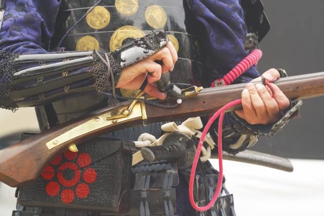 Armas usadas por Ashigaru 