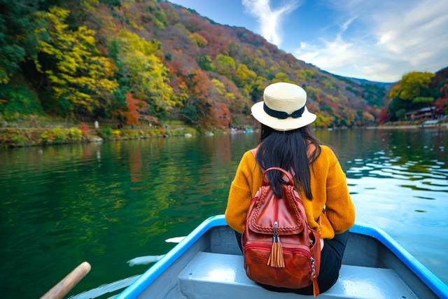 cruzeiro pelo Rio Hozugawa 