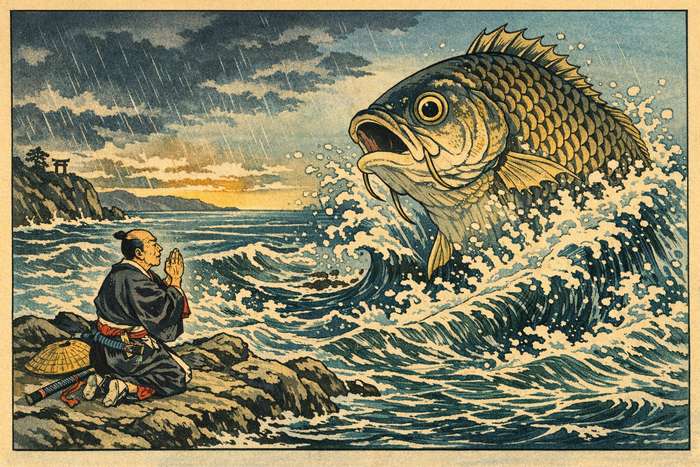 A lenda por trás dos Torii do Santuário Oouo, em Saga