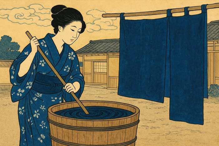 Aizome Art - A cor Índigo na cultura japonesa