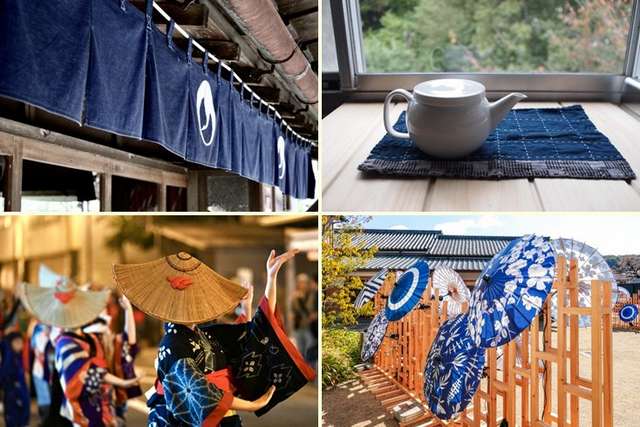 Arte Aizome - O azul índigo do Japão