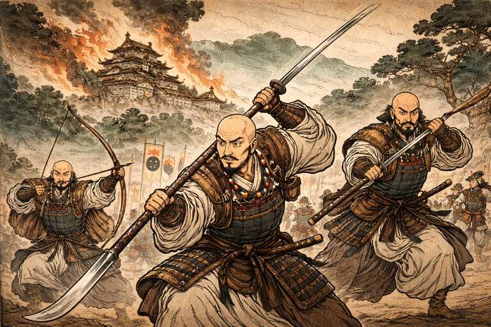 Conheça a história dos Sohei, os monges-guerreiros do Japão