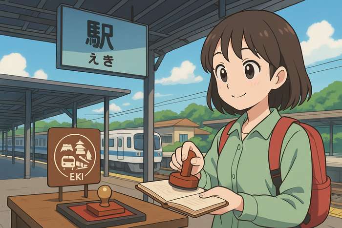 Eki Stamp, os divertidos selos e carimbos das estações de trem no Japão