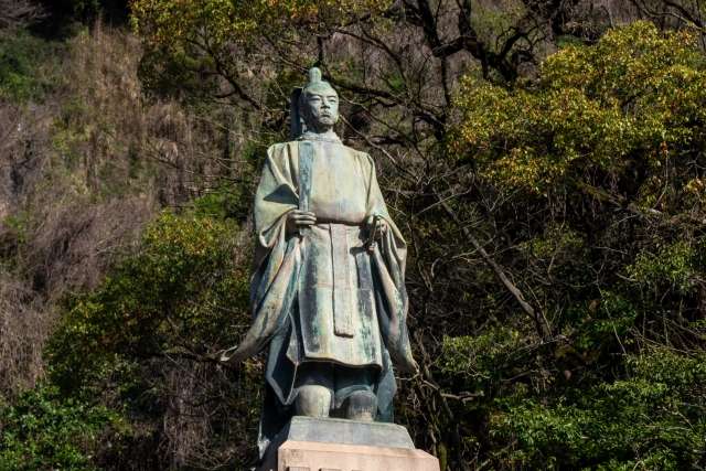 Estátua de Shimazu Hisamitsu, em Kagoshima 