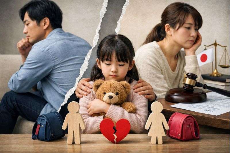 Japão prepara guarda compartilhada após divórcio a partir de abril de 2026