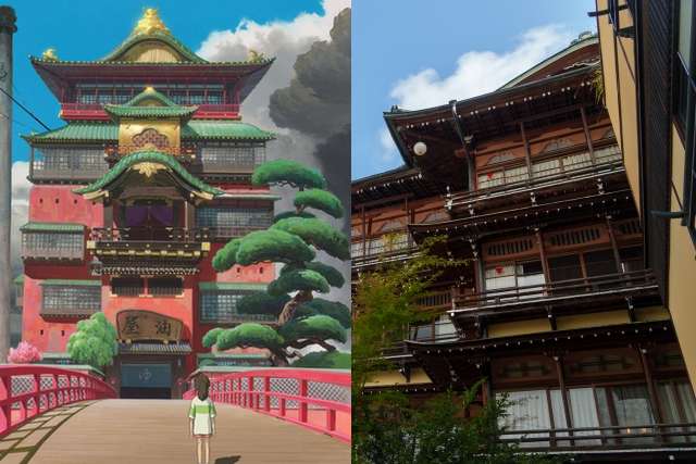 Kanaguya Ryokan em Shima Onsen e A Viagem de Chihiro