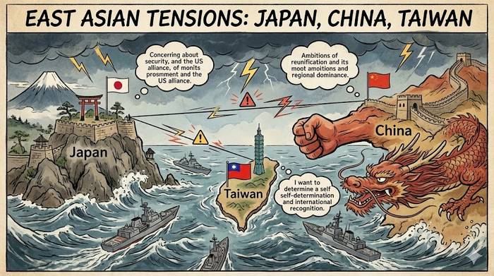 Tensões entre Japão, China e Taiwan