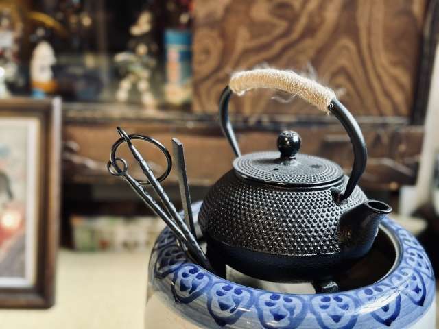 Chaleira Nambu Tekki, produzido em Morioka