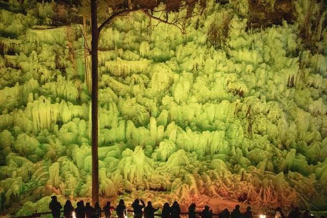 Chichibu icicles, Ashigakubo