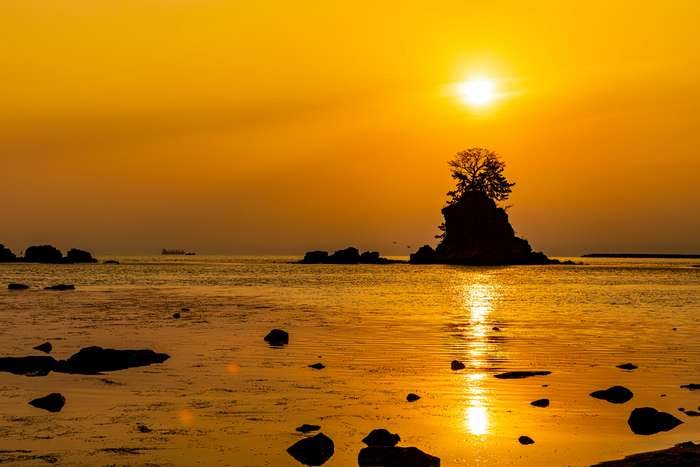 Costa Amaharashi por do sol 