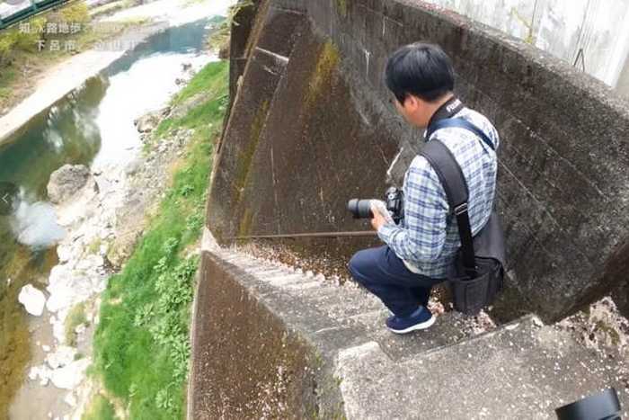 Escadaria extremamente assustadora em cidade do Japão viraliza nas redes sociais