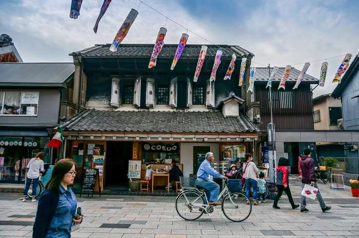 Kawagoe em Saitama, conhecida como a Pequena Edo 