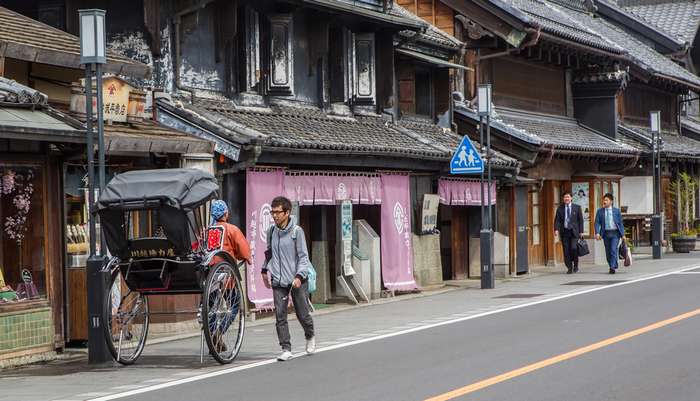 Kawagoe em Saitama, conhecida como a Pequena Edo