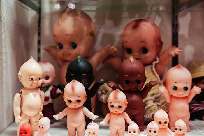 boneca Kewpie, mascote da maionese Kewpie