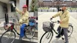 Japonês de 89 anos percorre 600 km de bicicleta para visitar o filho