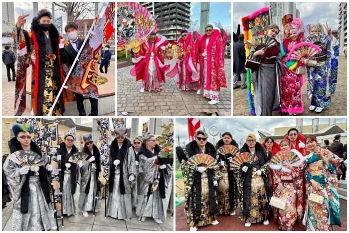 O extravagante Seijinshiki de Kitakyushu