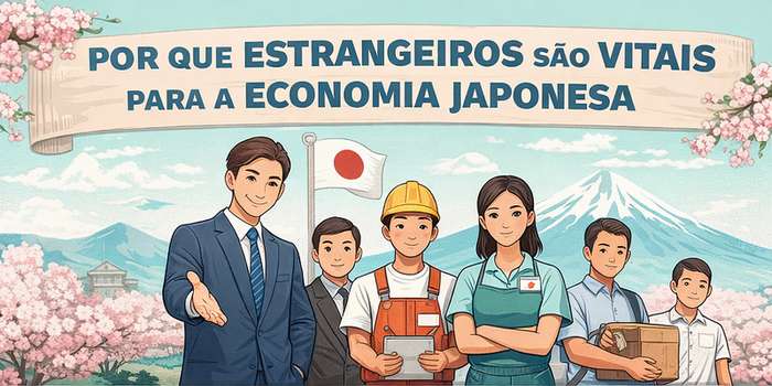 Por que estrangeiros continuam sendo vitais para a economia japonesa