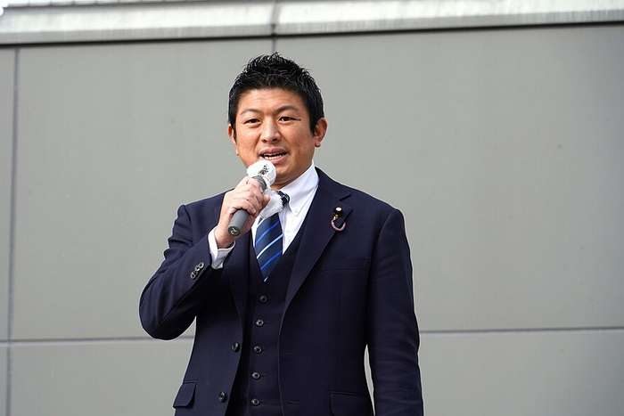 Sohei Kamiya, líder do partido Sanseito