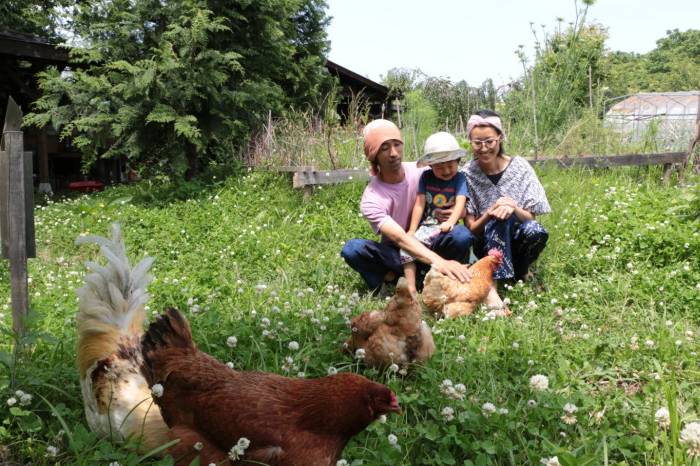 Uma família autossuficiente no Japão