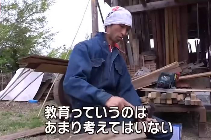 Uma família autossuficiente no Japão