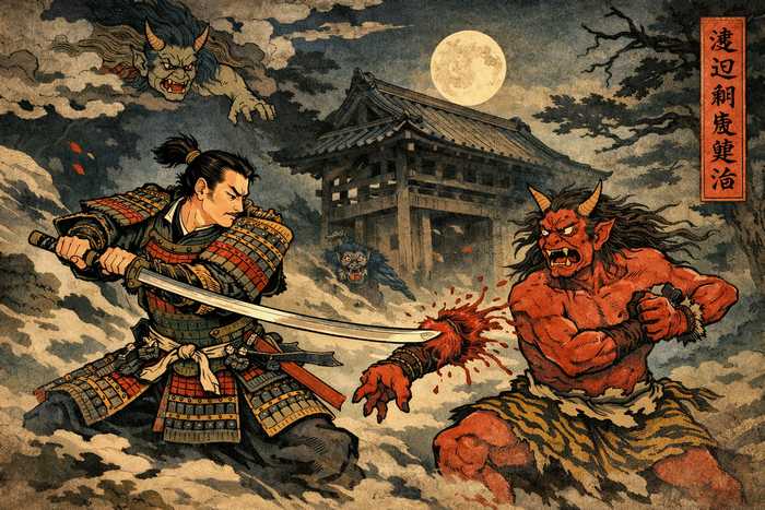 Watanabe no Tsuna - o samurai lendário que enfrentou os oni do Japão antigo