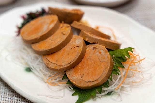 Ankimo - fígado do peixe-monge (Ankou), reverenciado como o “foie gras do mar”