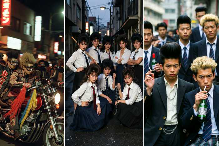 As subculturas da da delinquência juvenil no Japão