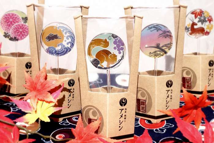 Uchiwa Ame, os pirulitos artesanais da loja Asakusa Amezaiku Ameshin