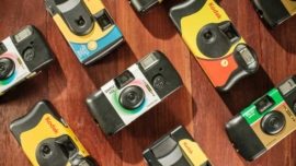 Câmeras descartáveis no Japão