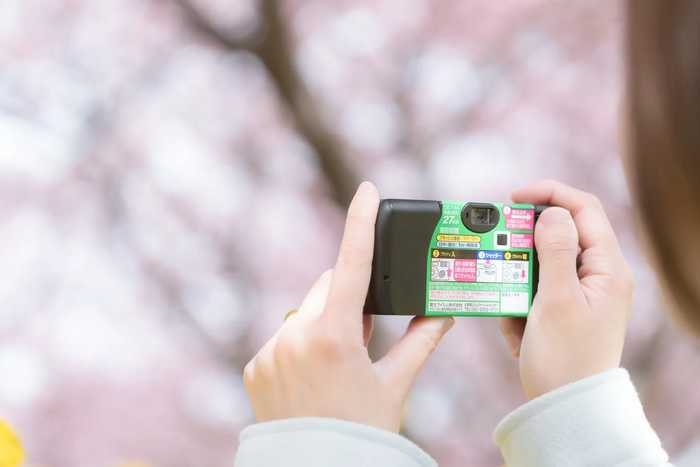 Câmeras descartáveis no Japão