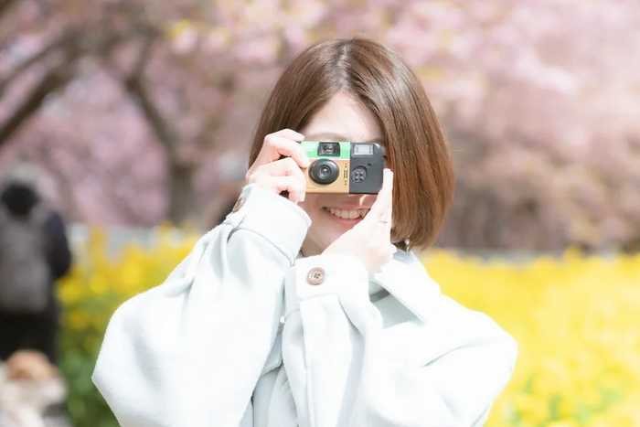 Câmeras fotográficas descartáveis no Japão