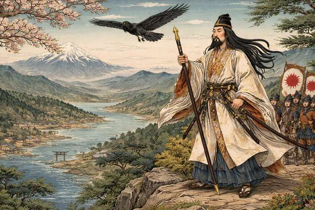 Imperador Jimmu, o primeiro Imperador do Japão