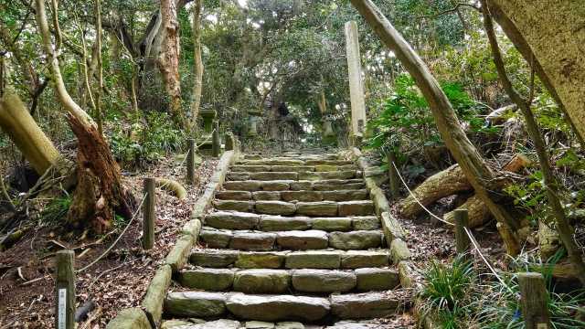 Santuário Ominato na Ilha de Oshima, Fukui
