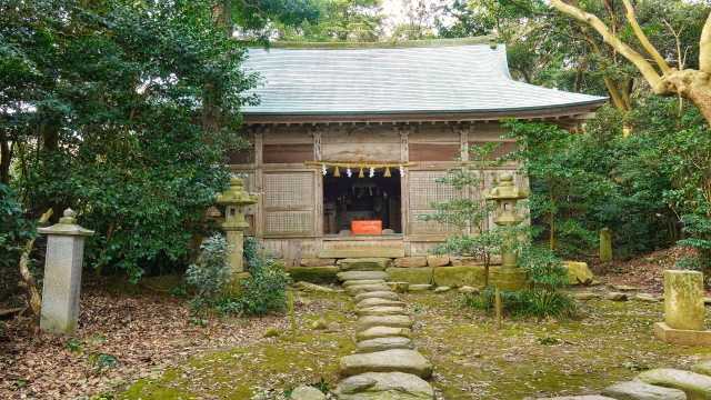 Santuário Ominato na Ilha de Oshima, Fukui 