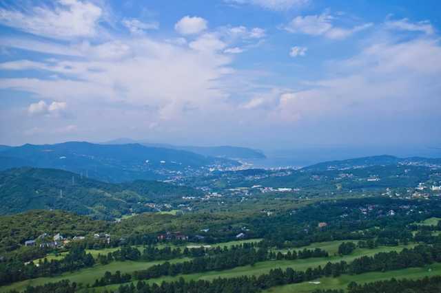 Monte Omuro, em Shizuoka 