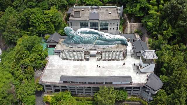 Nanzoin, o templo do Buda reclinado gigante que se tornou símbolo espiritual em Fukuoka