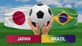Brasil e Japão se enfrentam no mata-mata na Copa do Mundo 2026
