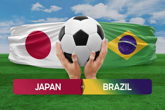 Brasil e Japão se enfrentam no mata-mata na Copa do Mundo 2026