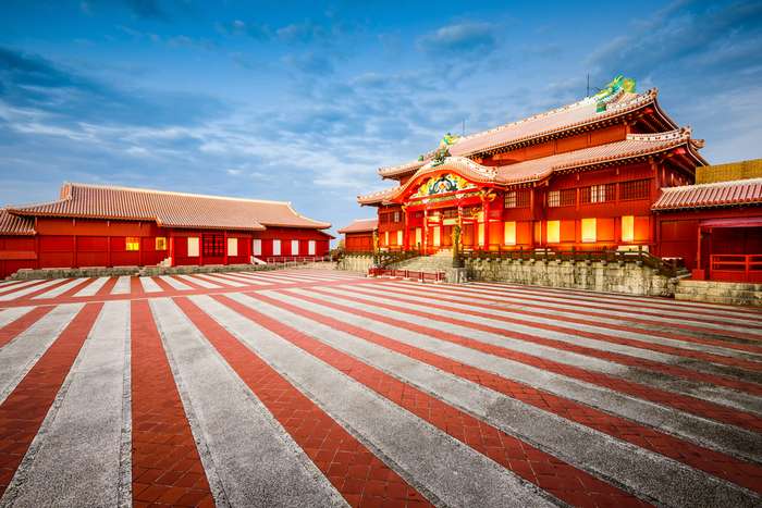 Castelo de Shuri em Okinawa