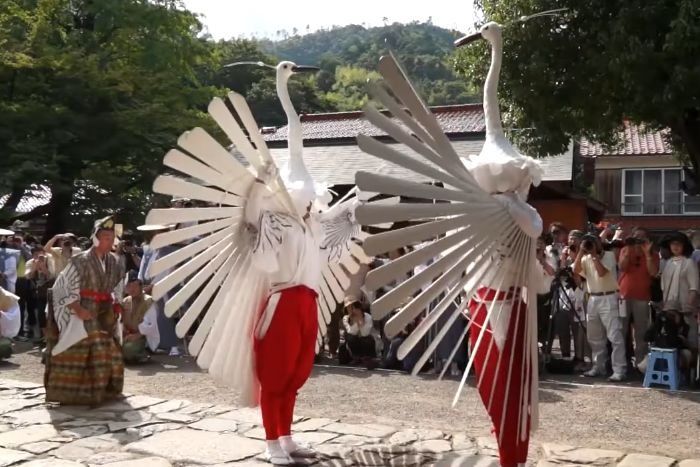 Dança Sagimai, a Dança das Gaças no Japão