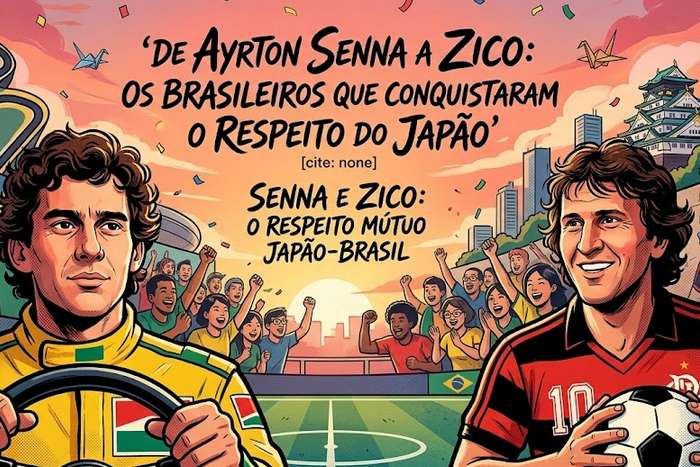 De Ayrton Senna a Zico - os brasileiros que conquistaram o respeito do Japão