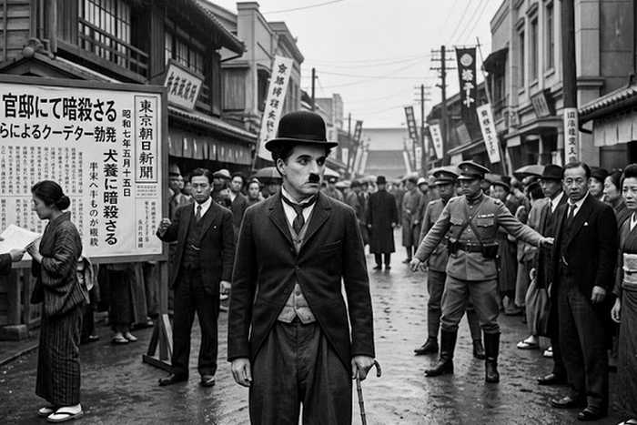 O dia em que Charles Chaplin quase foi assassinado no Japão