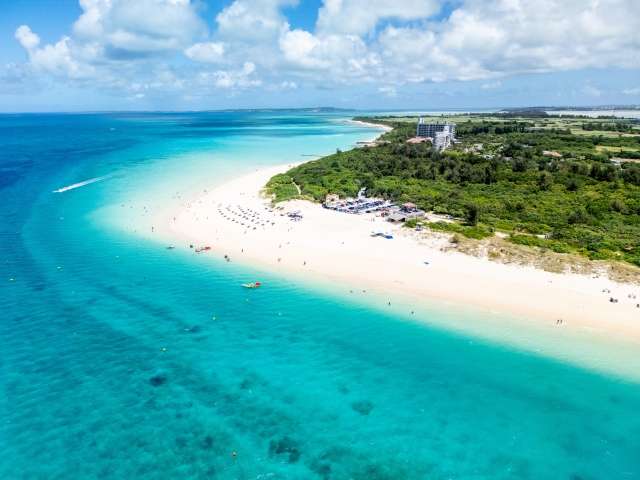 Praia de Yonaha Maehama, Ilha de Miyako