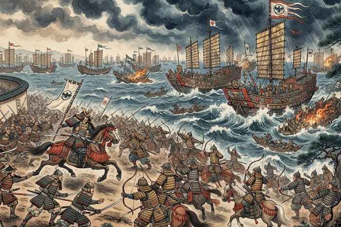 As invasões mongóis ao Japão - As tentativas de conquista que deram origem ao lendário vento divino