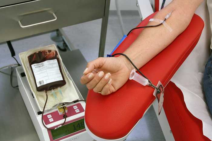 Doação de sangue no Japão
