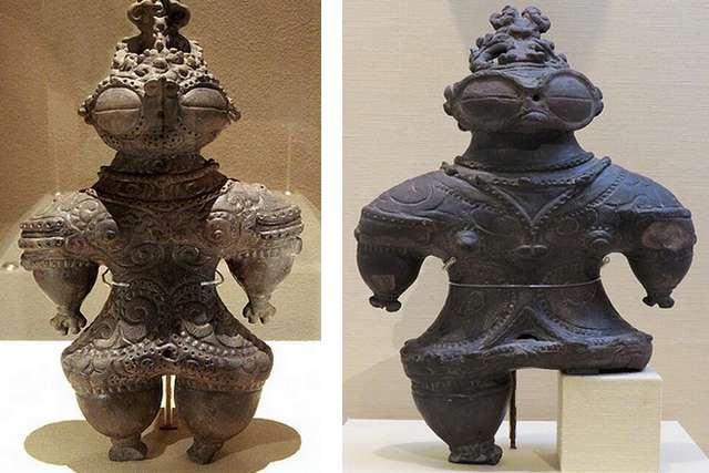 Os Dogū (土偶) são estatuetas de argila criadas no Japão durante o Período Jōmon (aproximadamente de 14.000 a.C. a 300 a.c.).