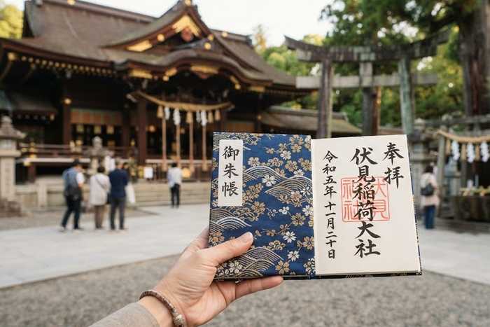 Goshuin, a tradição japonesa de carimbar em uma caderneta ao visitar um templo