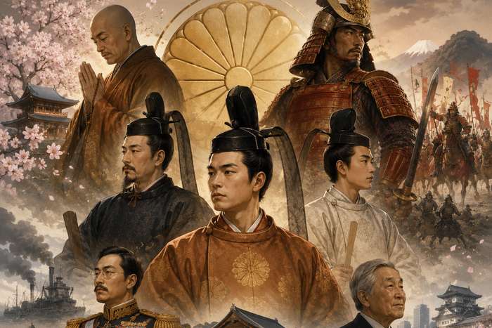 Imperadores japoneses com histórias surpreendentes que marcaram a monarquia mais antiga do mundo