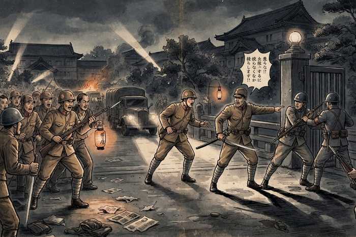 Incidente de Kyuujoo, a tentativa de golpe militar que quase impediu a rendição do Japão na Segunda Guerra Mundial