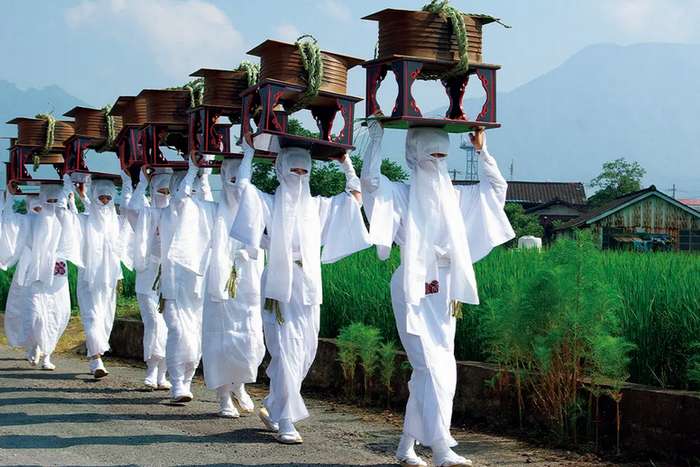 Onda Matsuri - o antigo festival agrícola do Santuário Kokuzo que preserva séculos de tradição em Aso, Kumamoto